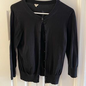 J. Crew black cardigan